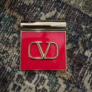 Valentino Gold Compact with Logo